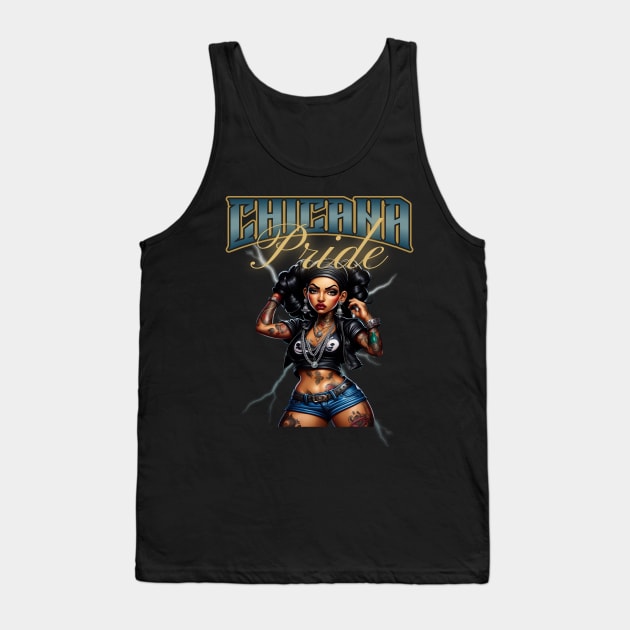 Chicana Pride Tank Top by Absinthe Society 